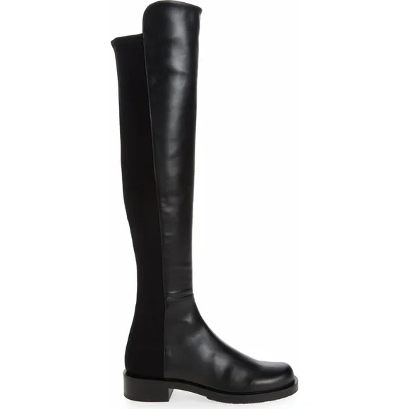 Stuart Weitzman 5050 Bold Over the Knee Boot Black